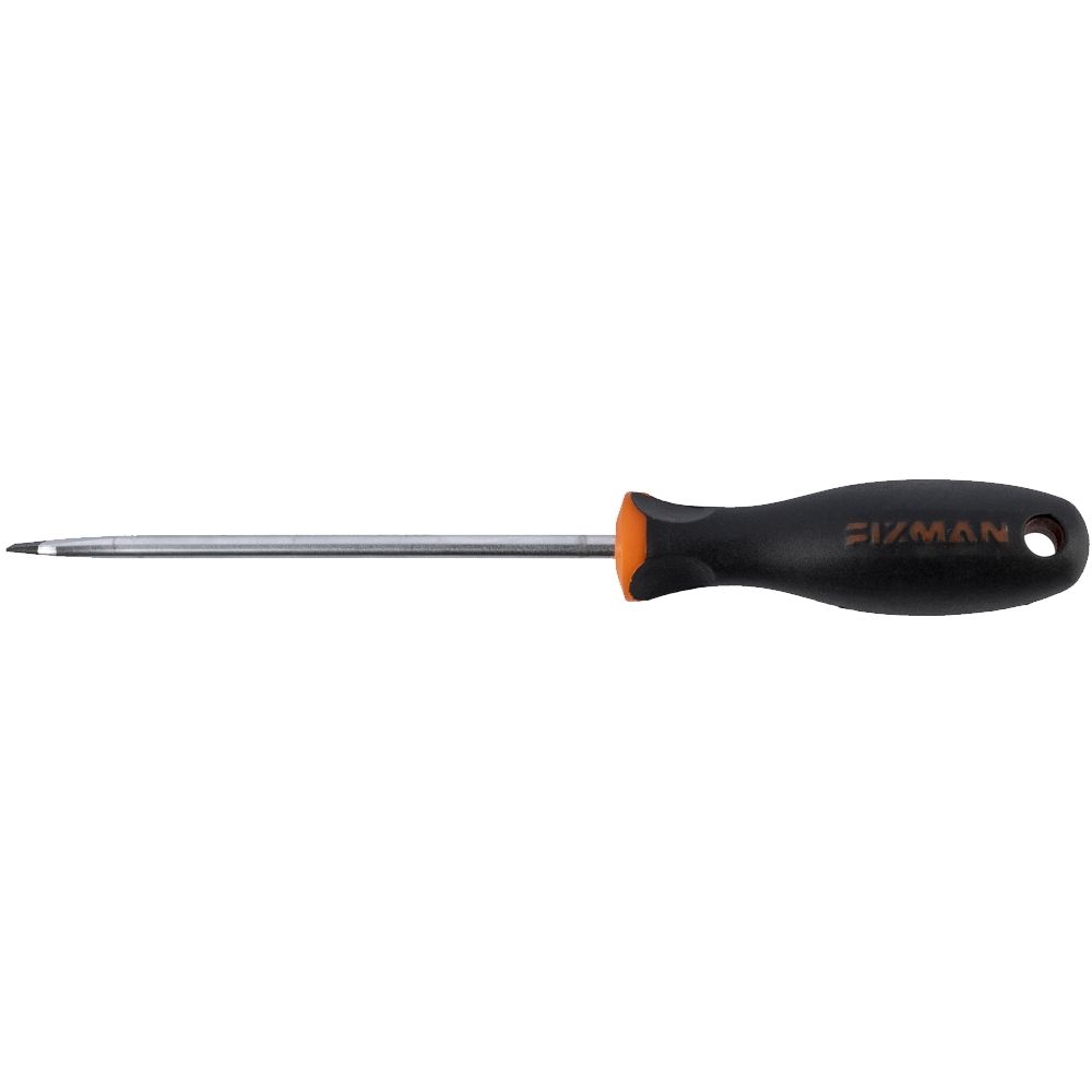 FIXMAN S/driver Slotted 4x0.8x100mm Crv With Ergonomic Handle